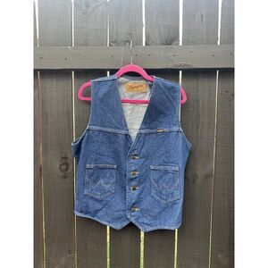 Vintage Wrangler Denim Men's Vest
